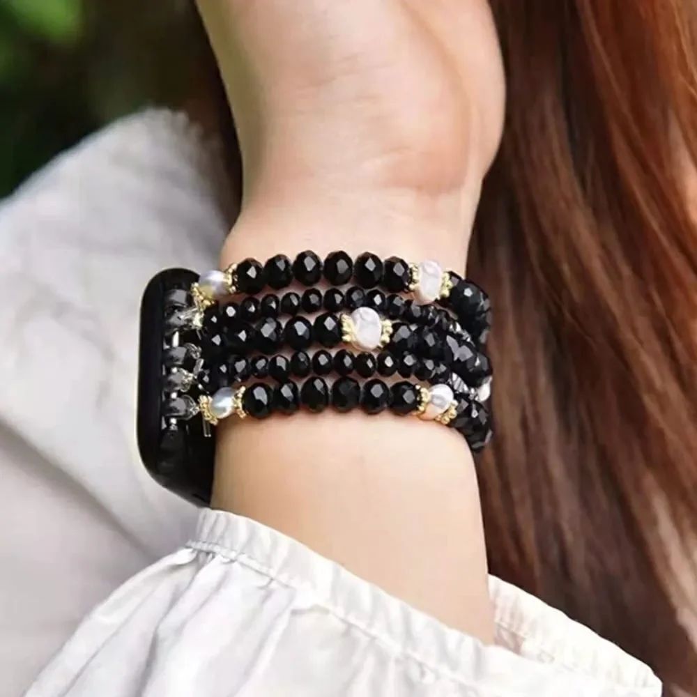 5 Strand Beaded Bracelet Band for Apple Watch